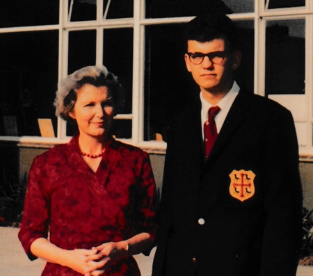Andrew Norman and mother